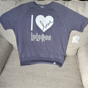 LuLaRoe lightweight short sleeve sweater
